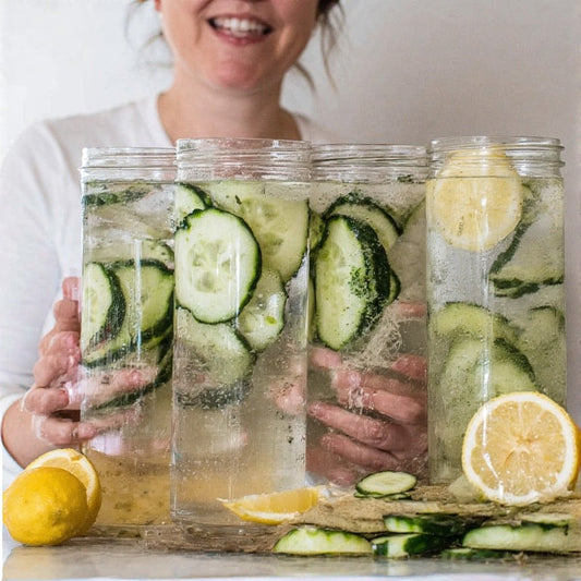 Cucumber Lemon Water for Bloating Relief: A Natural and Refreshing Remedy
