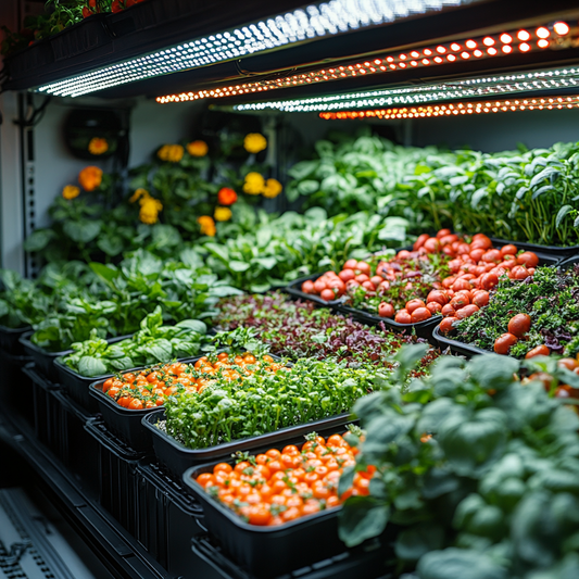 Growing Vegetables Indoors with Grow Lights: A Comprehensive Guide