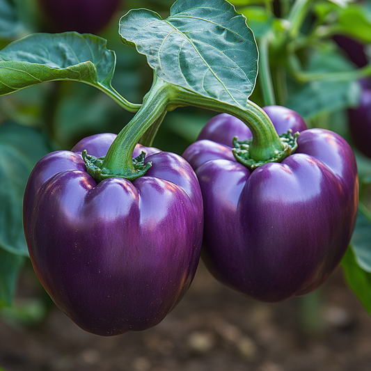 The Vibrant Appeal of the Purple Bell Pepper Plant