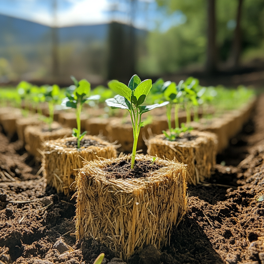 How to Plant Vegetables in Straw Bales