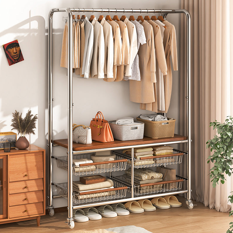 Double Row Clothes Hanger Rack - Large Size