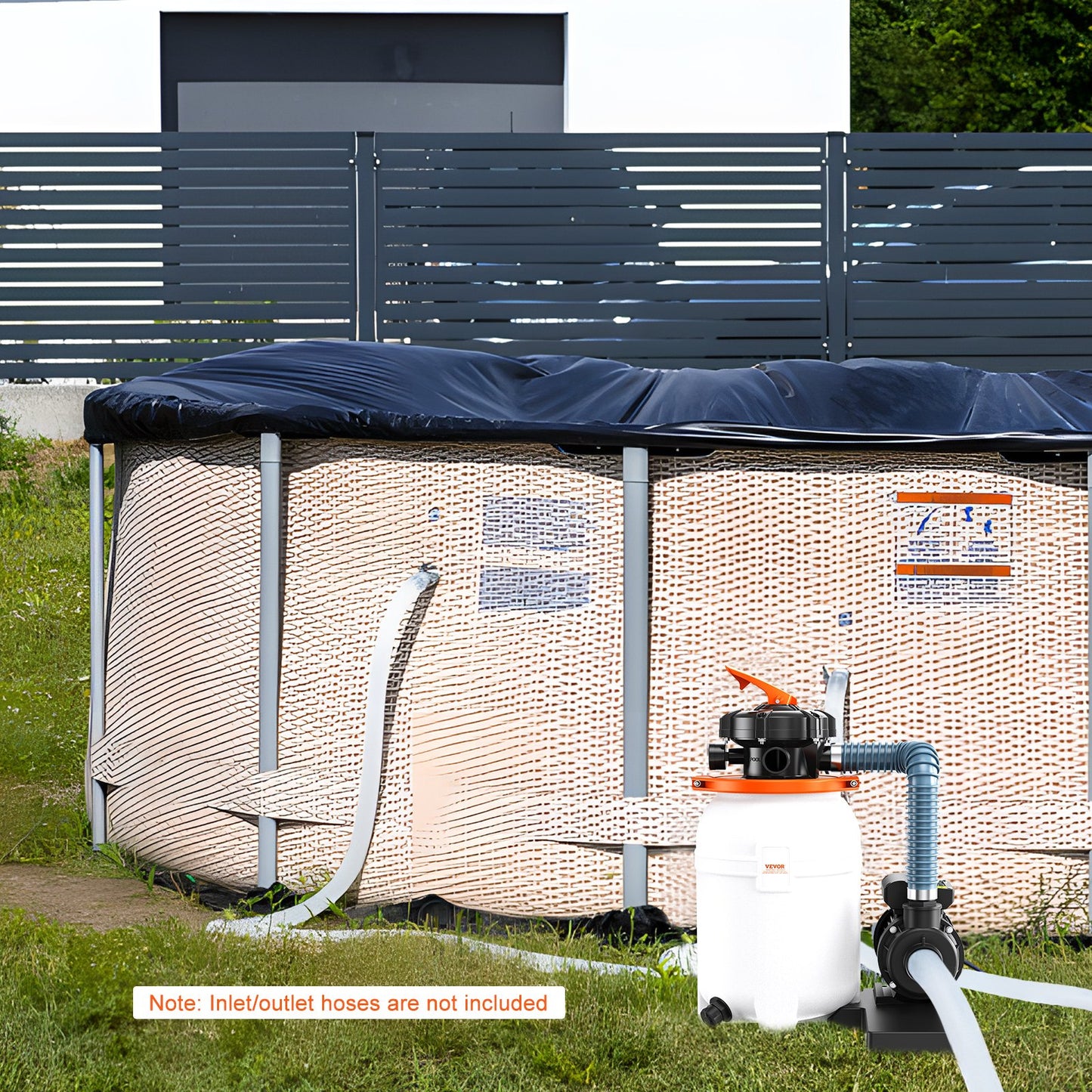 10-Inch Sand Filter Pump System for Above-Ground Pools