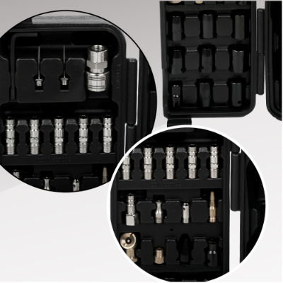 71-Piece Air Tool and Accessories Kit with Impact Wrench and Storage Case