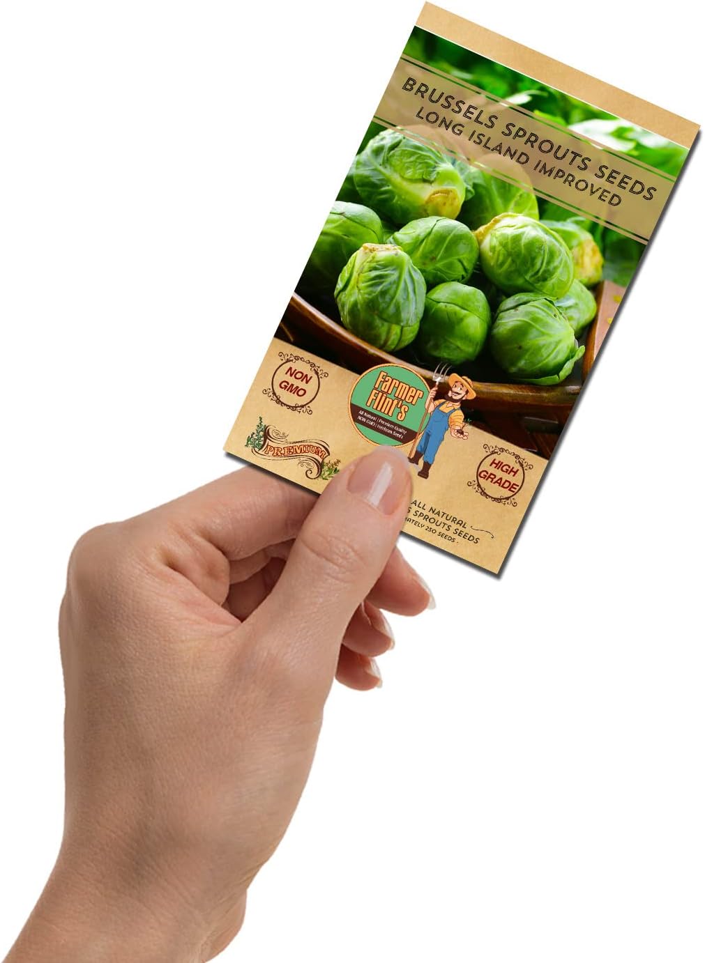 Long Island Brussels Sprouts Seeds – Non-GMO & Heirloom