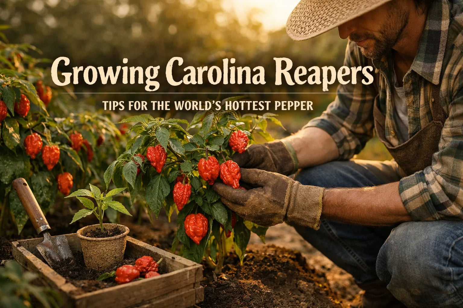 Growing Carolina Reapers: Tips for the World's Hottest Pepper ...
