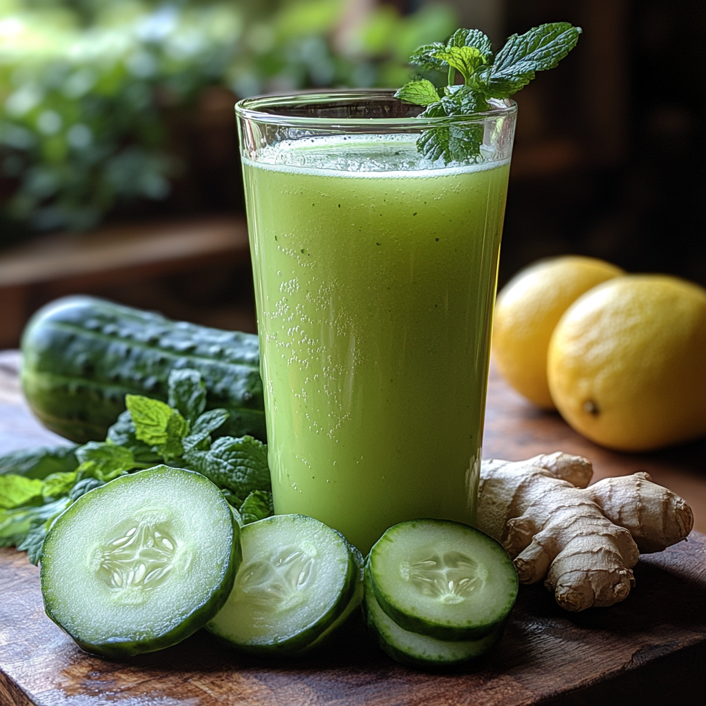 Cucumber Lemon Ginger Juice Benefits: A Natural Boost for Health and Wellness