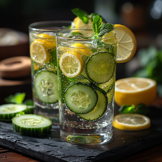 Health Benefits of Drinking Lemon Cucumber Water