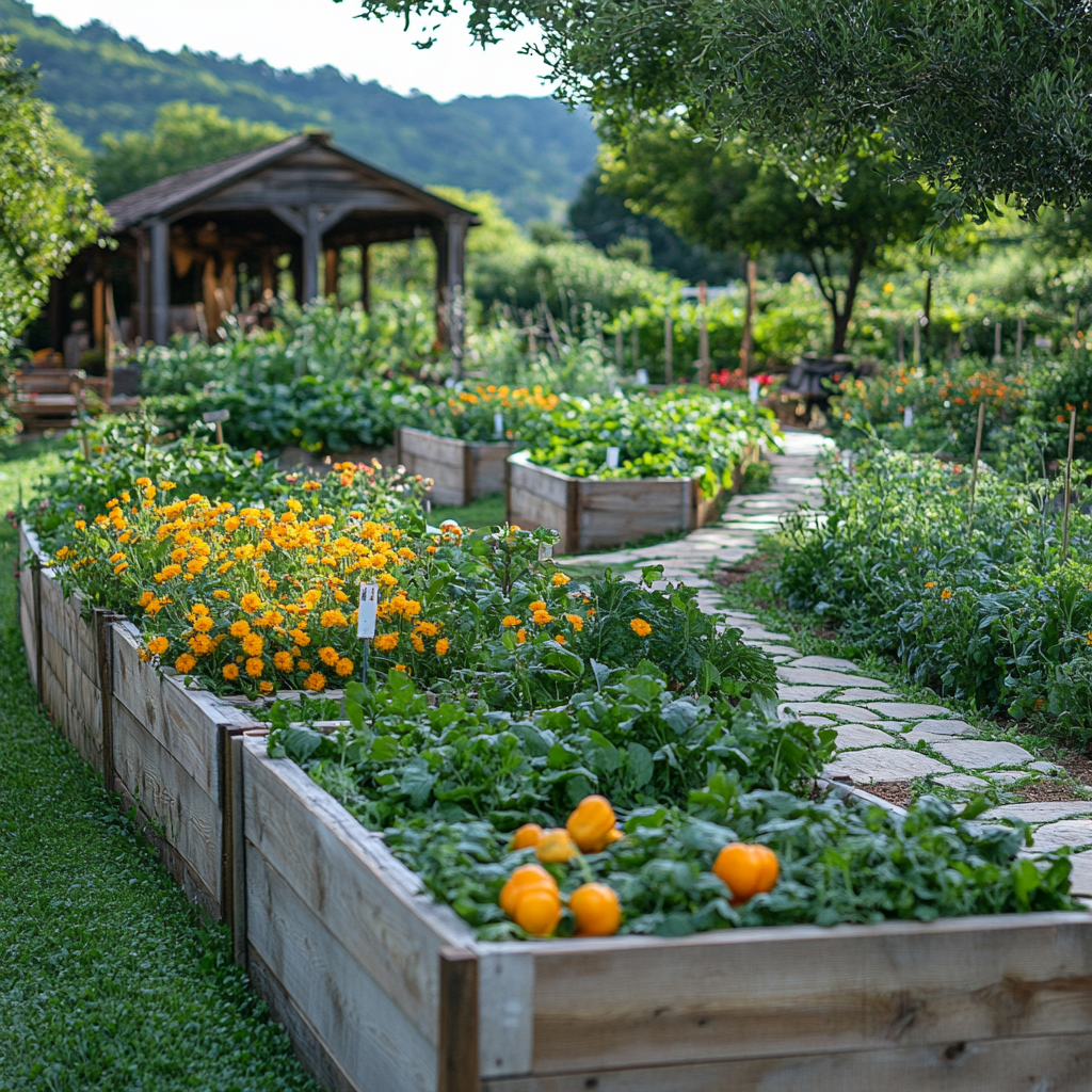 Low Maintenance Plants for Vegetable Gardens: A Comprehensive Guide