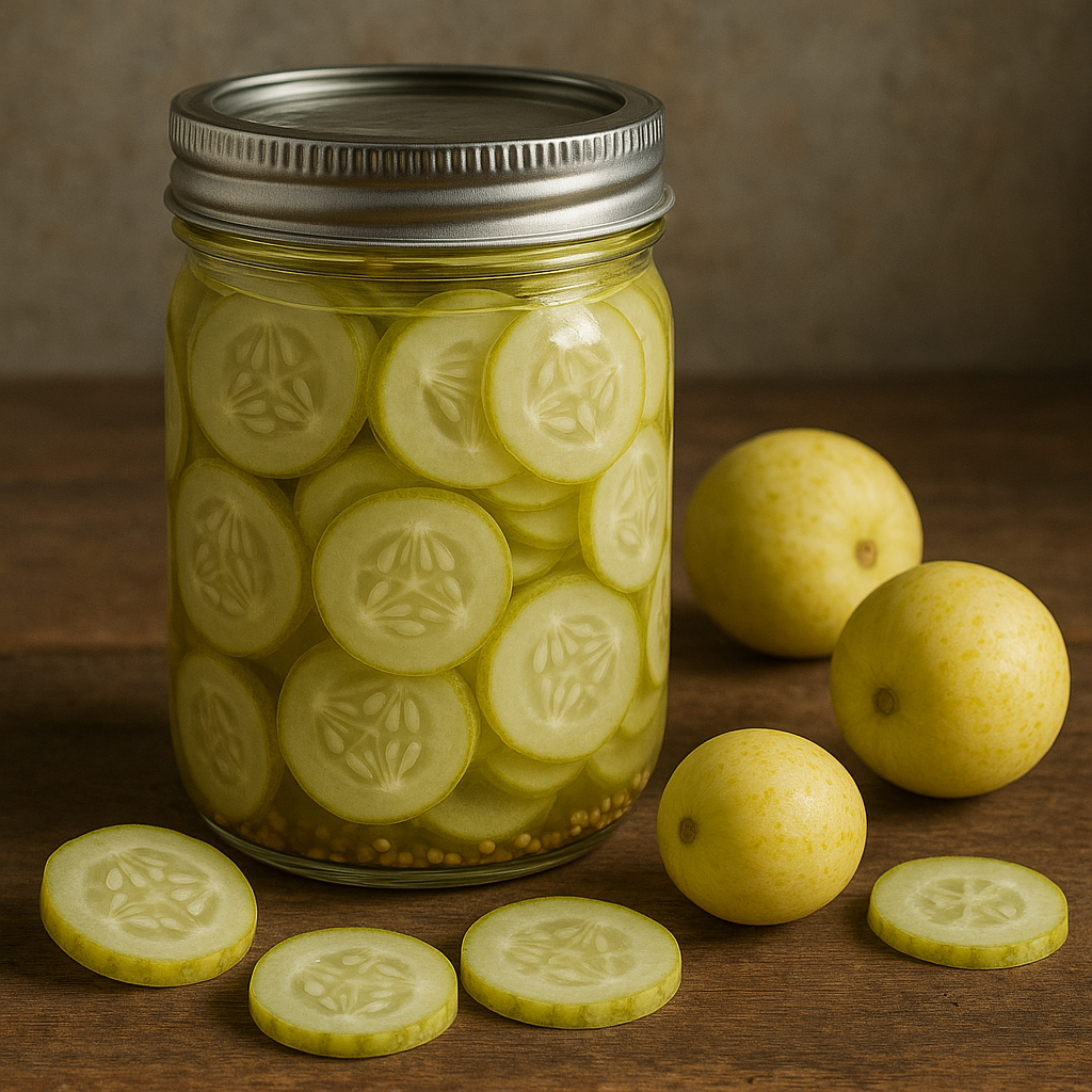 Pickling Lemon Cucumbers: A Complete Guide to Preserving and Enjoying This Unique Heirloom