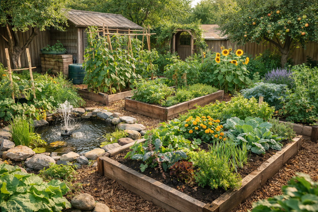The Benefits of Permaculture in a Small Home Garden