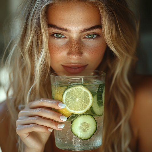 Water with Lemon, Cucumber, and Ginger: A Refreshing and Health-Boosting Drink
