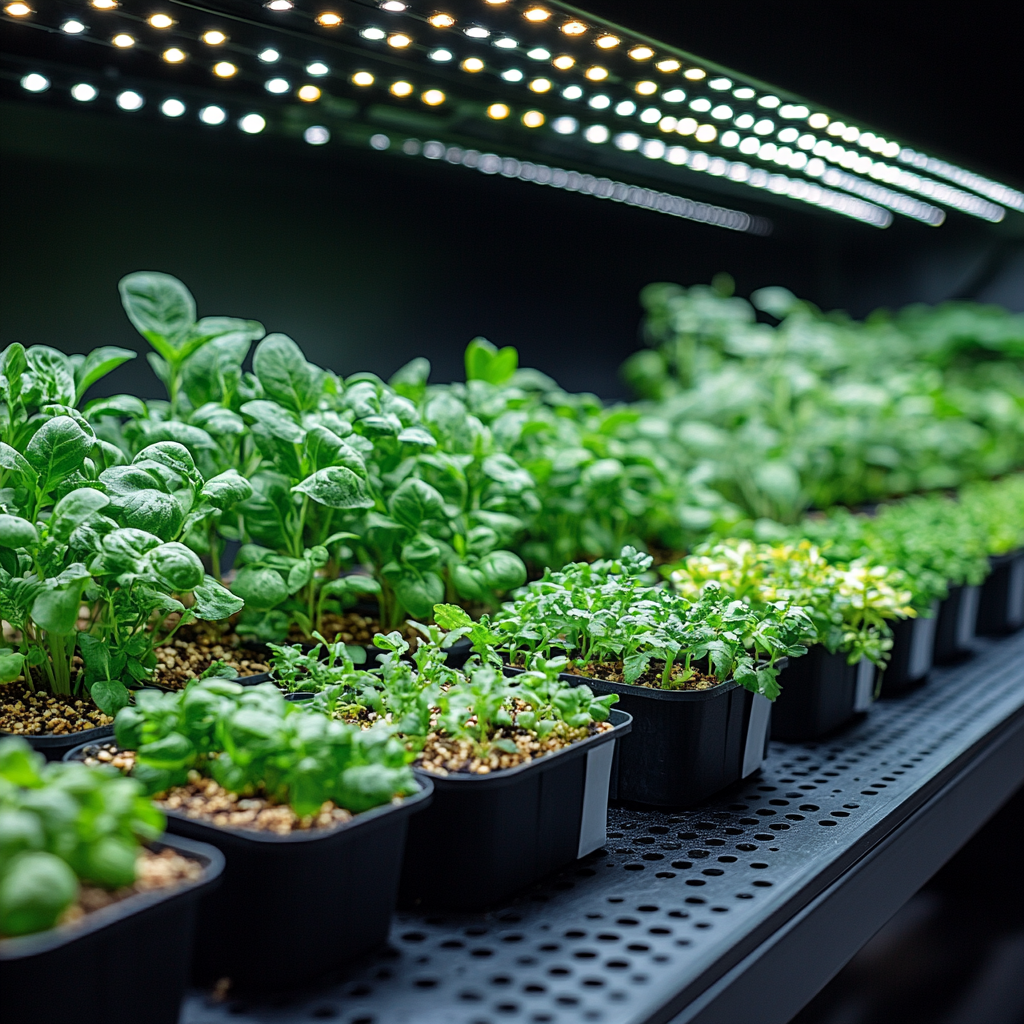Best Vegetables to Grow Indoors Under Lights – FarmerFlints