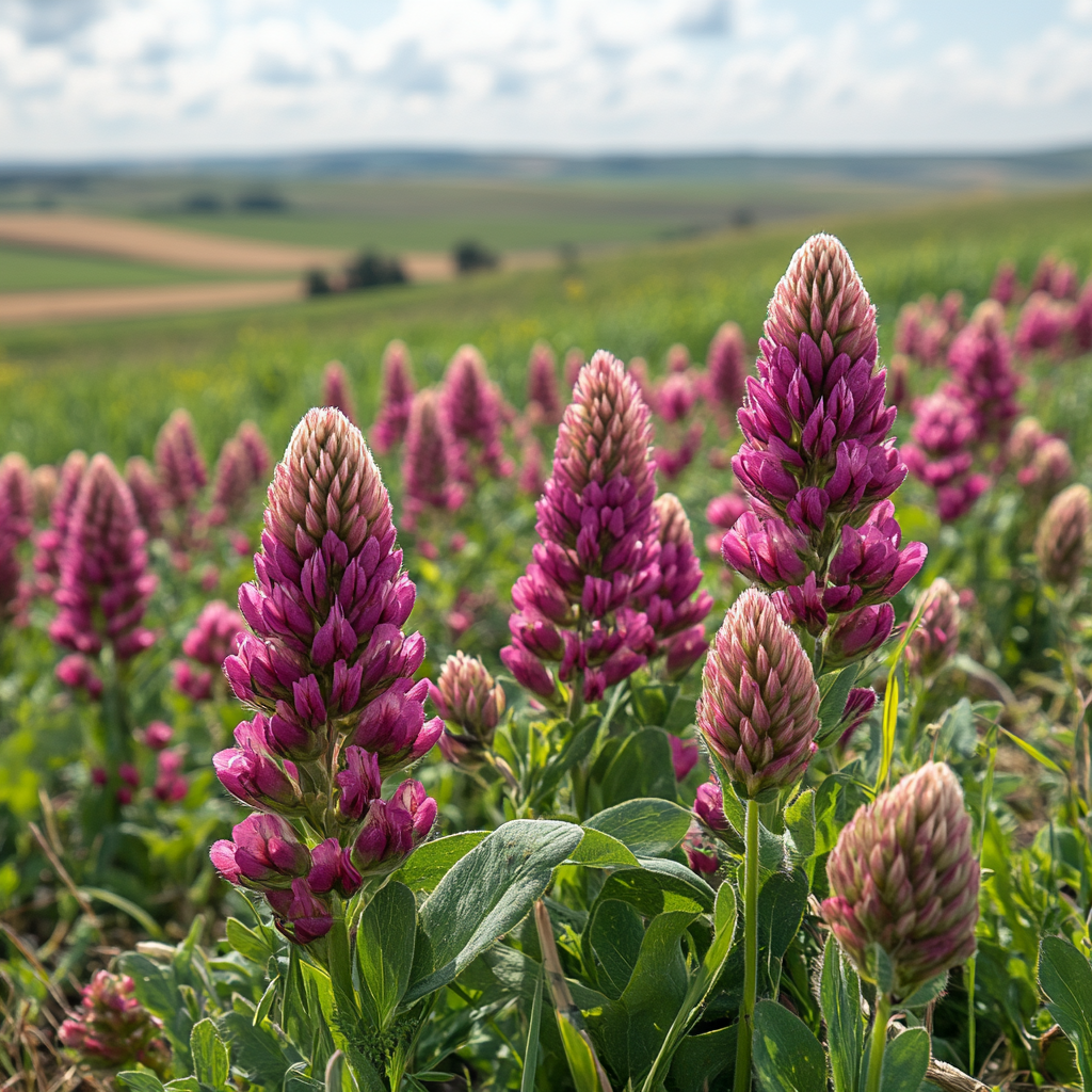 Crimson Clover Cover Crops: A Natural Solution for Healthy Soil