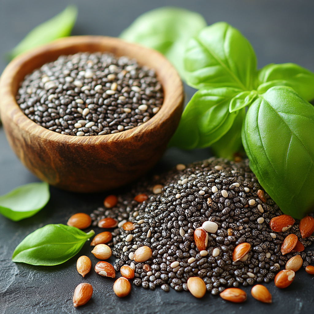 Difference between basil seeds and chia seeds: A Comprehensive Comparison