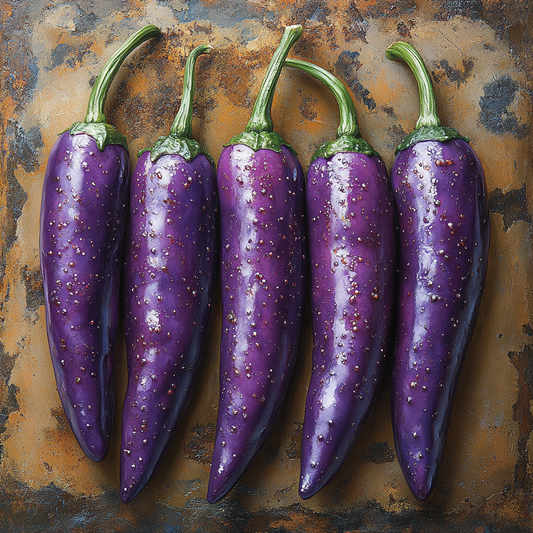 Hot Purple Peppers: A Vibrant Fusion of Heat and Hue