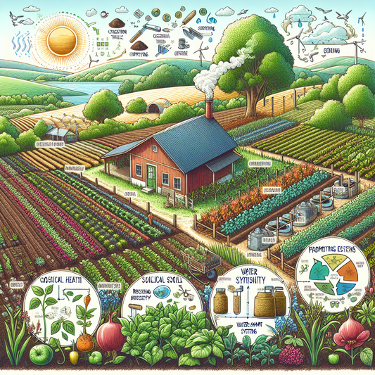 Farmer planting cover crops for soil protection