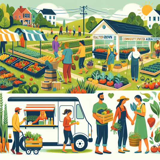 Farmer harvesting vegetables in a local garden