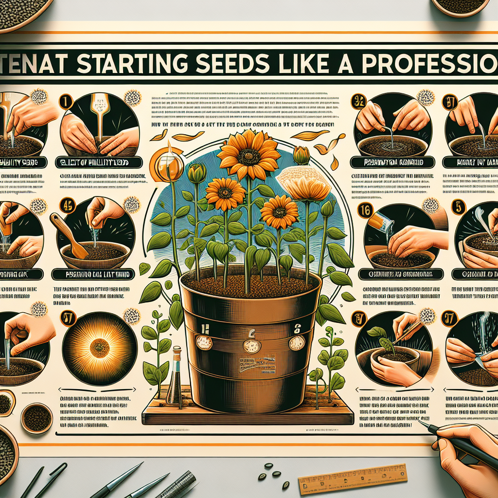 Close-up of hands planting seeds in biodegradable starter pots