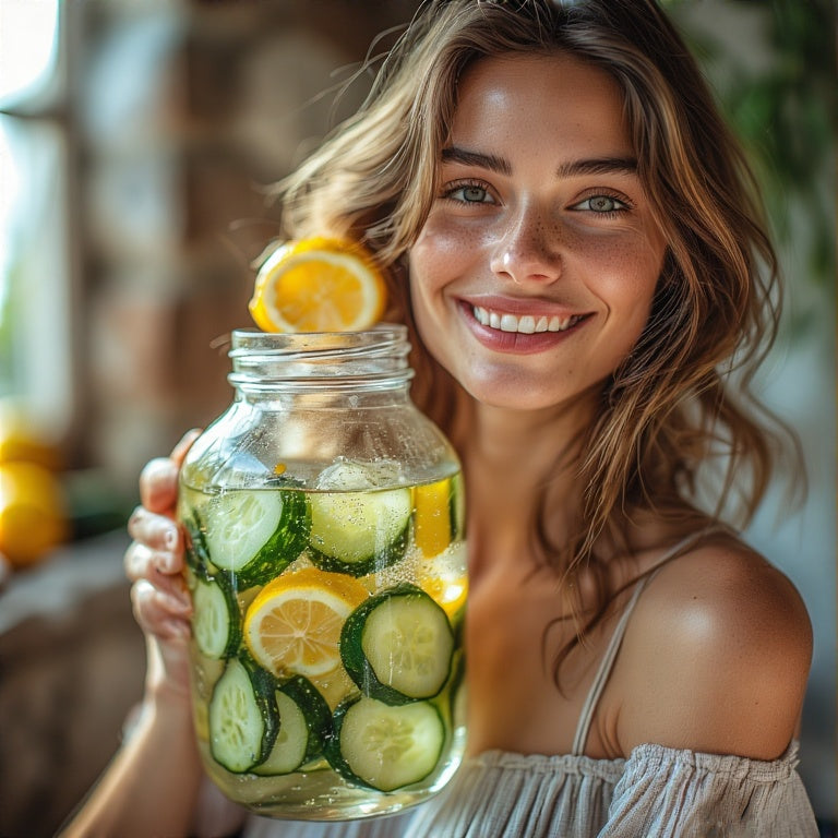 Lemons and Cucumber Water: A Refreshing Path to Better Health