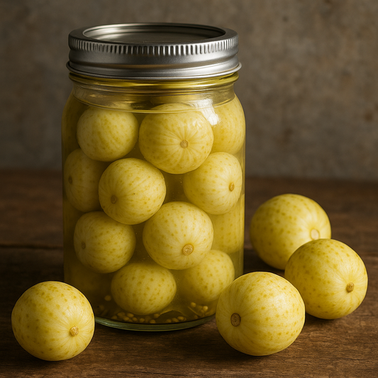 Pickled Lemon Cucumbers: A Tangy, Crisp Guide to Preserving Garden Gold