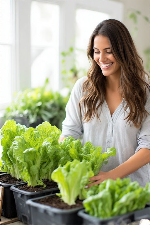 How to Grow Lettuce in Containers Indoors: A Complete Year-Round Gardening Guide