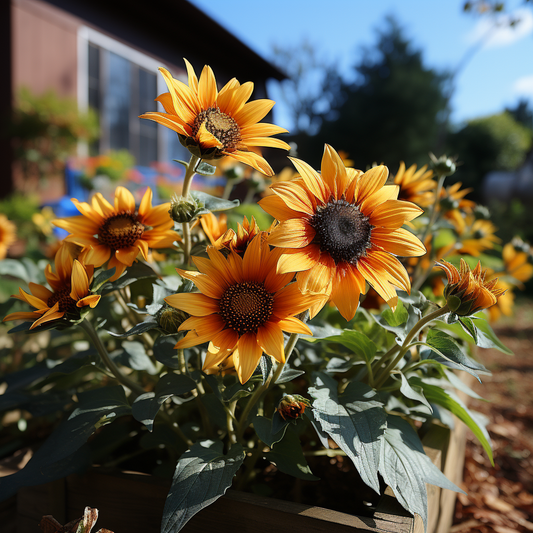 Unconventional Garden Harmony: Sunflower Sidekicks for Shady Spots