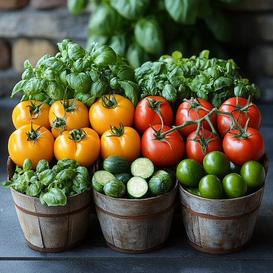 Vegetables That Grow Well Together In Pots