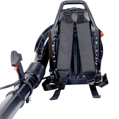 Gas-Powered 63.3cc 2-Stroke Backpack Leaf Blower – 750CFM High Airflow