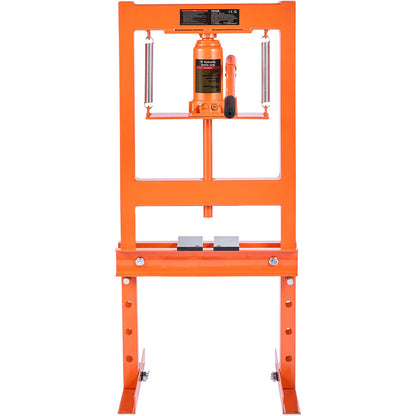 6 Ton Hydraulic H-Frame Shop Press with Adjustable Plates