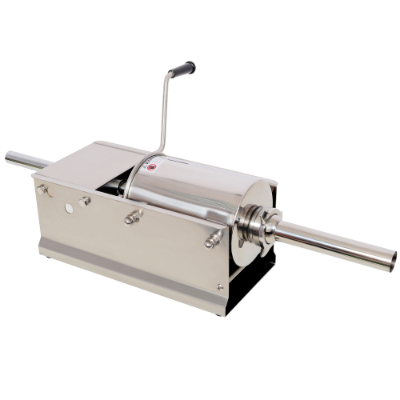 3L Horizontal Stainless Steel Sausage Stuffer with 4 Nozzles