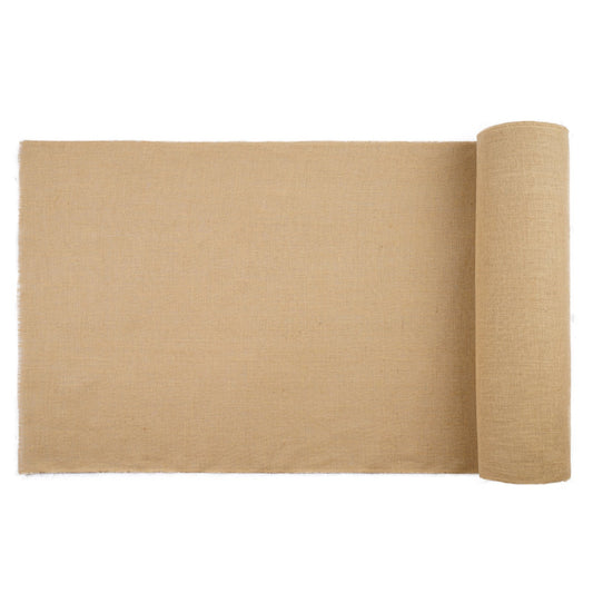 Natural Burlap Fabric Roll Tree Wrap – 40 inch x 75 ft for Crafts and Garden Use