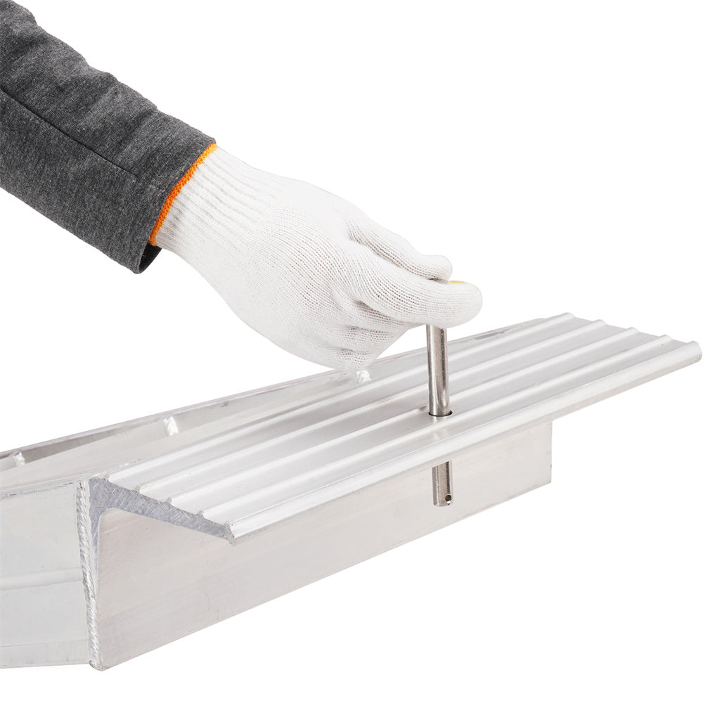 Heavy-Duty Aluminum Loading Ramps – 72in x 15in (2-Pack)