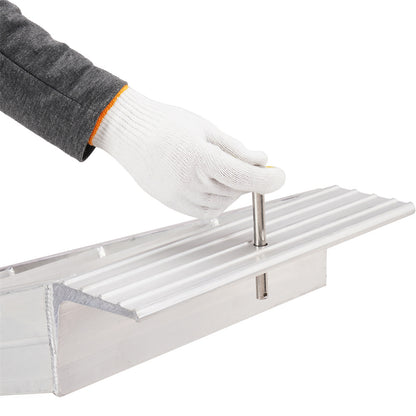 Heavy-Duty Aluminum Loading Ramps – 72in x 15in (2-Pack)