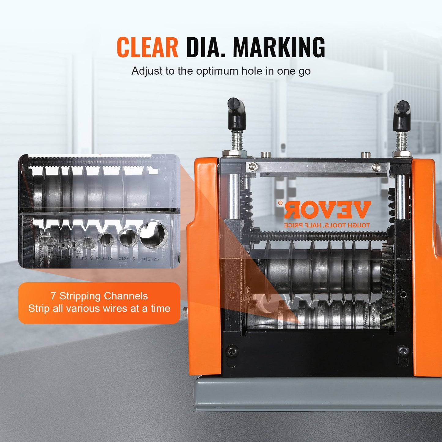 Electric Wire Stripping Machine for Copper Recycling