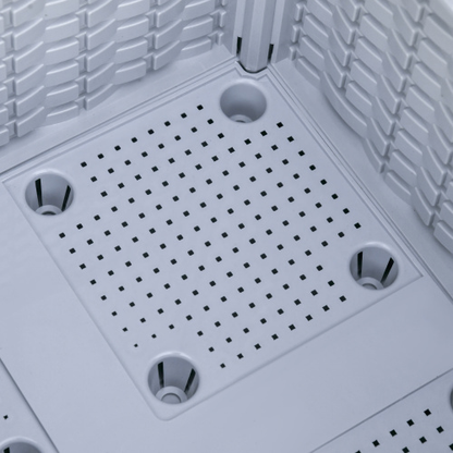 Gray Raised Garden Bed Set with Legs and Self-Watering Planters