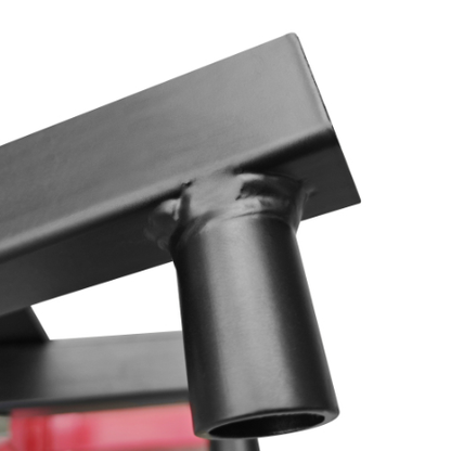 Heavy Duty 750lbs Rotating Engine Stand with Casters - Red