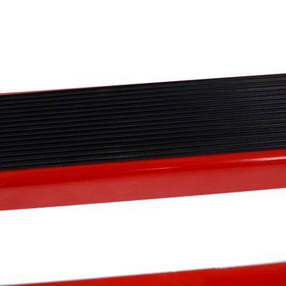 Red Steel Motorcycle & ATV Engine Dolly – 1500 lbs Capacity