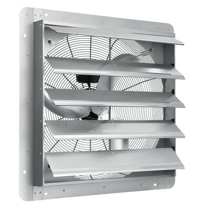 24-Inch Aluminum Shutter Exhaust Fan for Ventilation and Cooling