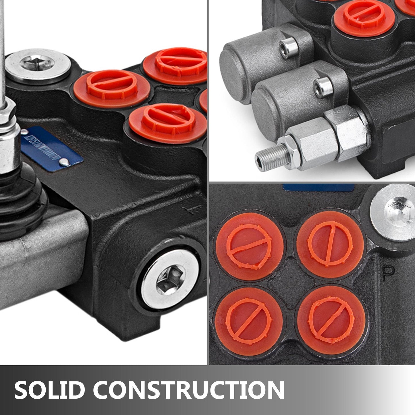 2-Spool Hydraulic Directional Control Valve for Tractors and Loaders