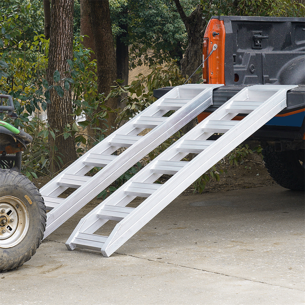 Heavy-Duty Aluminum Loading Ramps – 72in x 15in (2-Pack)