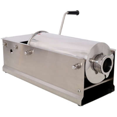 5L Stainless Steel Horizontal Sausage Stuffer with 4 Nozzles