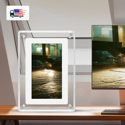 7-Inch WiFi Digital Photo Frame with IPS Screen & 4GB Storage