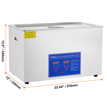 30L Ultrasonic Cleaning Machine with Digital Timer and Heater