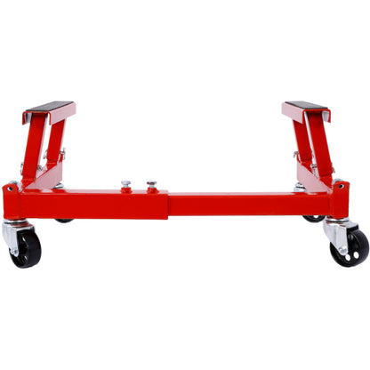 Red Steel Motorcycle & ATV Engine Dolly – 1500 lbs Capacity