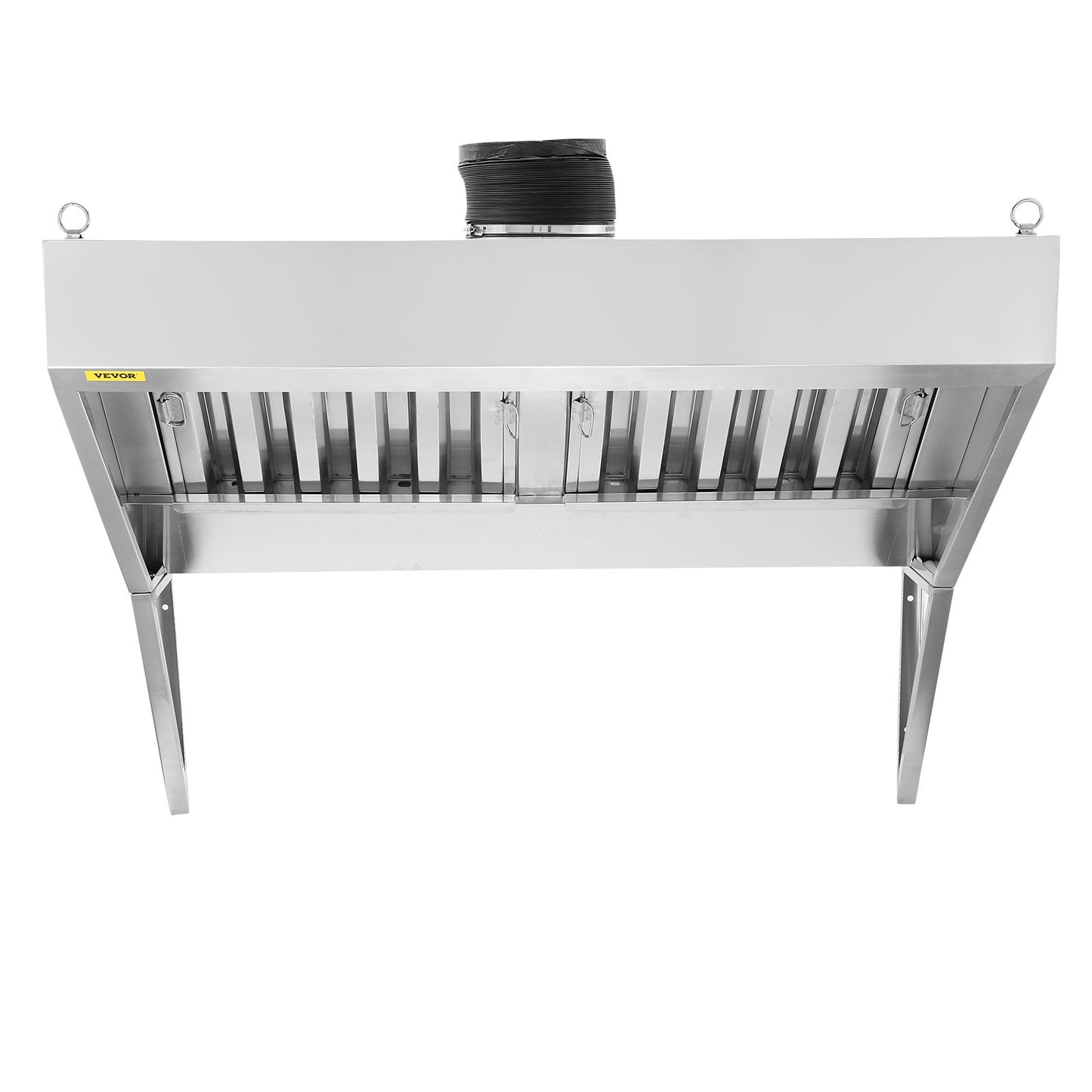 Stainless Steel Exhaust Hood for Food Trucks and Concession Trailers - 5FT Ventilation System