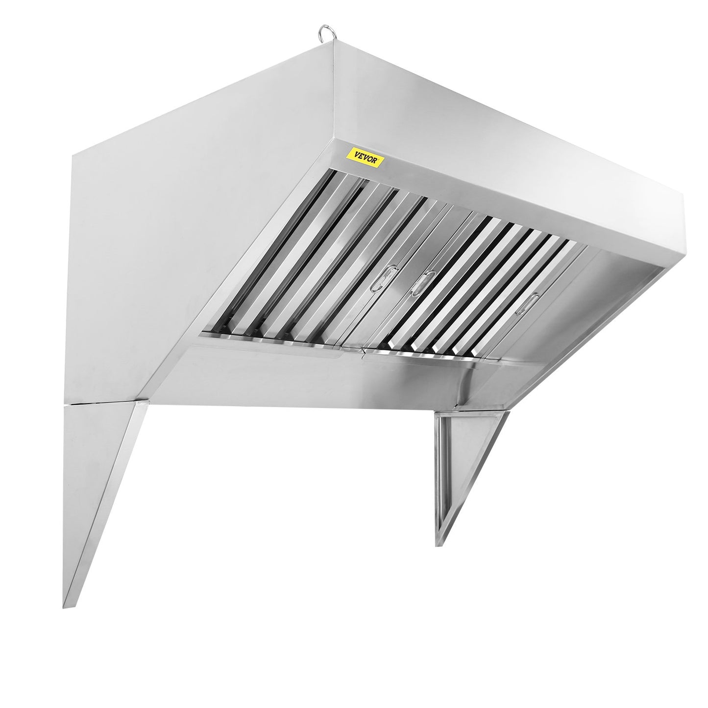 Stainless Steel Exhaust Hood for Food Trucks and Concession Trailers - 5FT Ventilation System