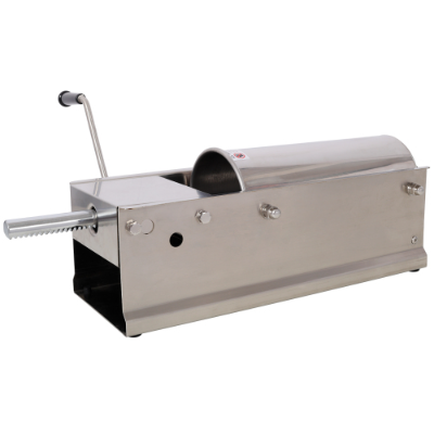 5L Stainless Steel Horizontal Sausage Stuffer with 4 Nozzles