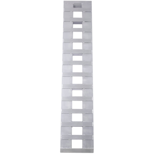 Heavy-Duty Aluminum Loading Ramps with Hook End – Pair, 72" x 14", 6600 lbs Capacity