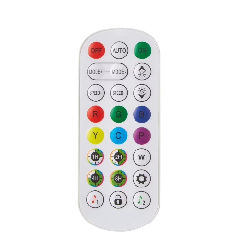 Full-Size Metal Platform Bed with Wood Headboard, USB Ports & LED Lighting