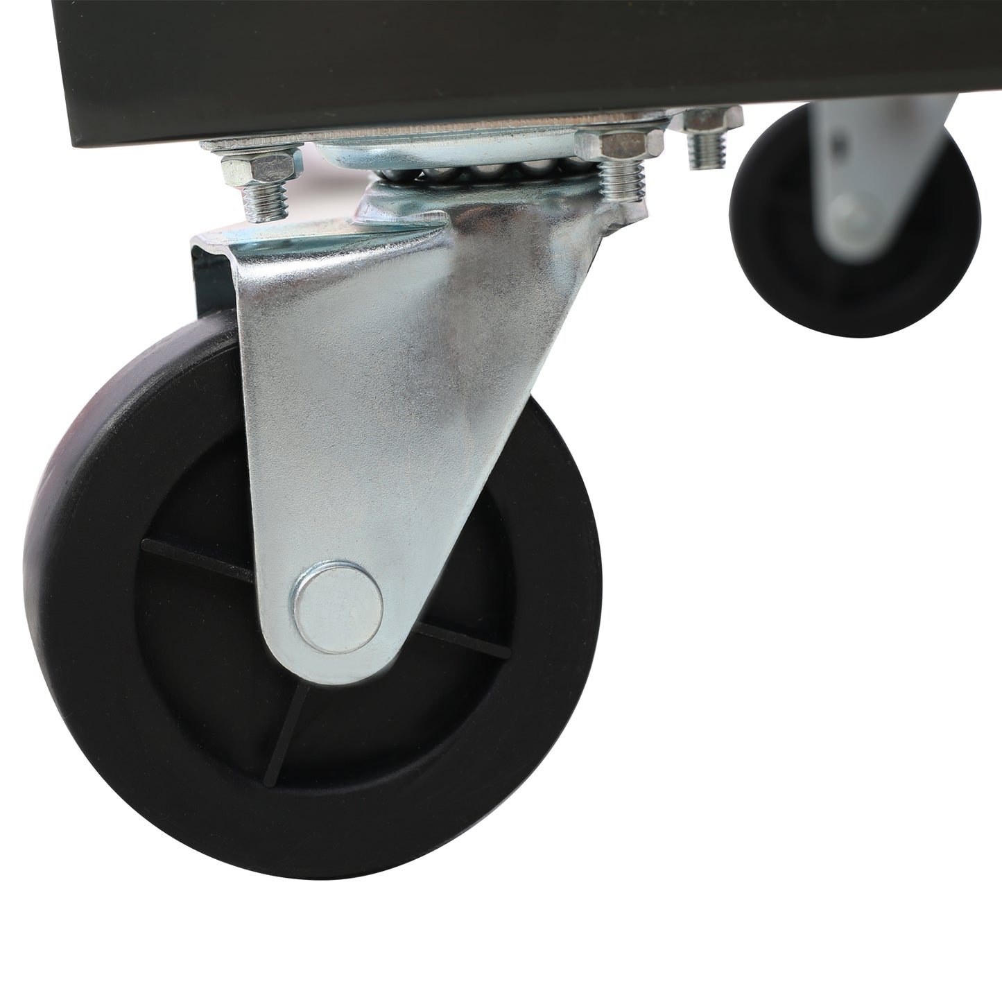 90-Bin Rolling Storage Rack with Locking Wheels